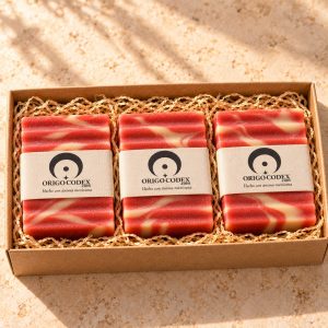 Espuma MIM de Origo Códex: paquete de 3 espumas en su caja